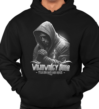 Bluza z kapturem Wojownicy Boga